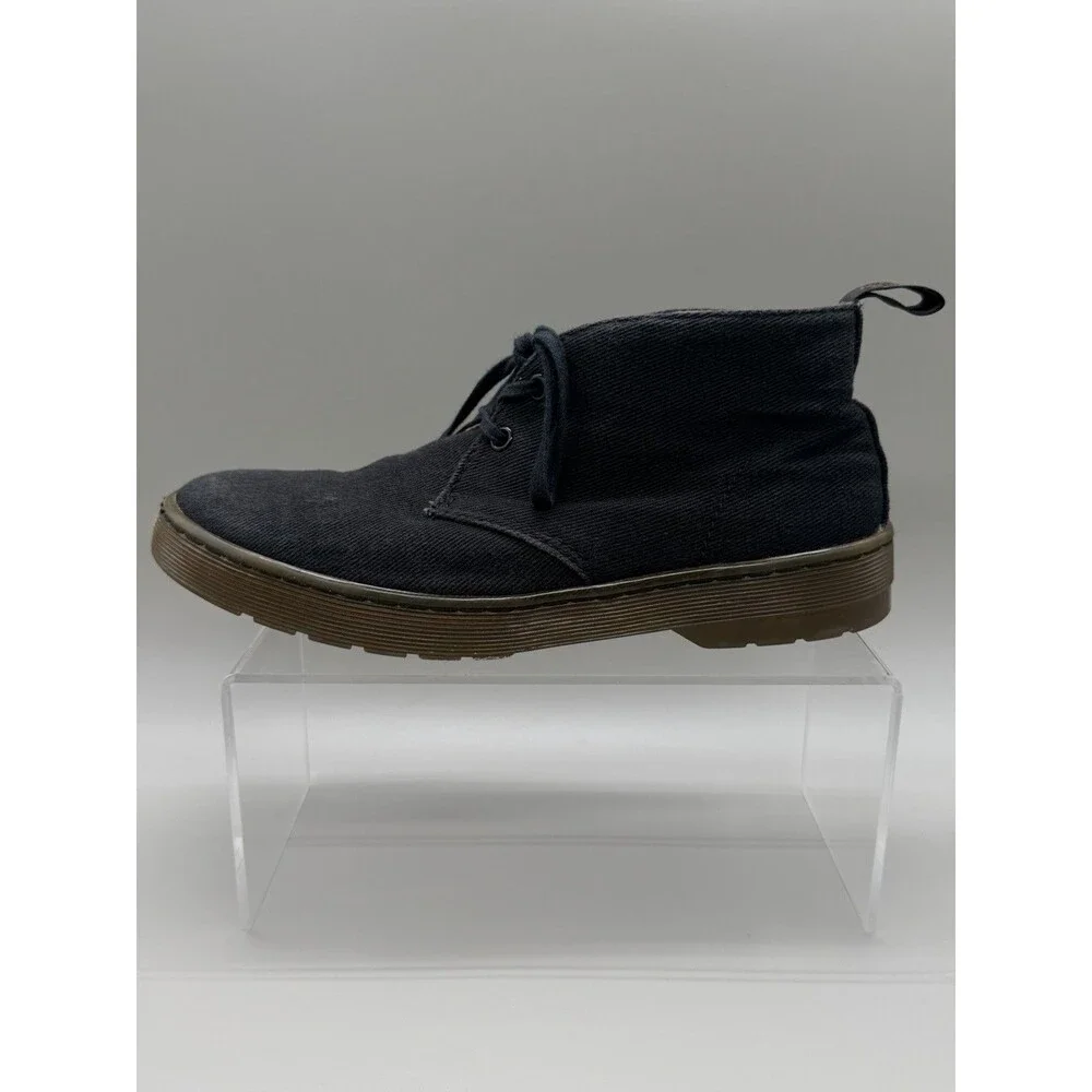Dr. Martens Mayport Black Canvas Lace Up Chukka Boots – Men’s 8 / Women’s 9